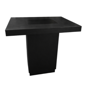 Statafel Smooth Black M - 120x80cm