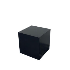 Kubus Smooth Black - 50x50x50cm