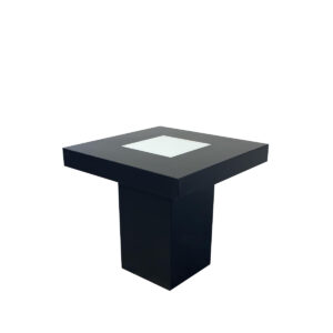 Lage tafel Smooth Black S - 80x80x75cm
