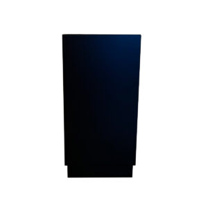 Zuil Smooth Black - 100x50x50cm