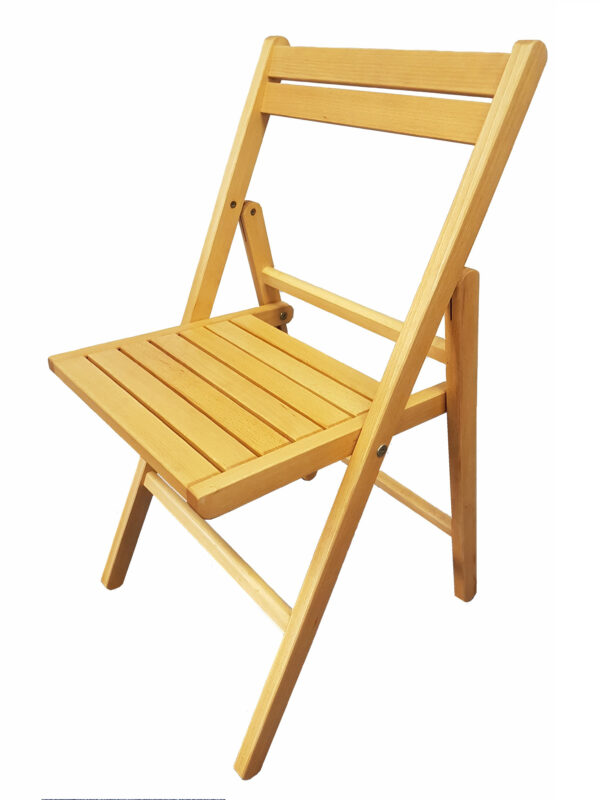 Houten klapstoel Bistro vintage