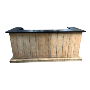 Barombouw steigerhout met opstaande rand zwart 2,4m