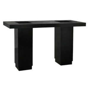 Statafel Smooth Black L - 180x80cm