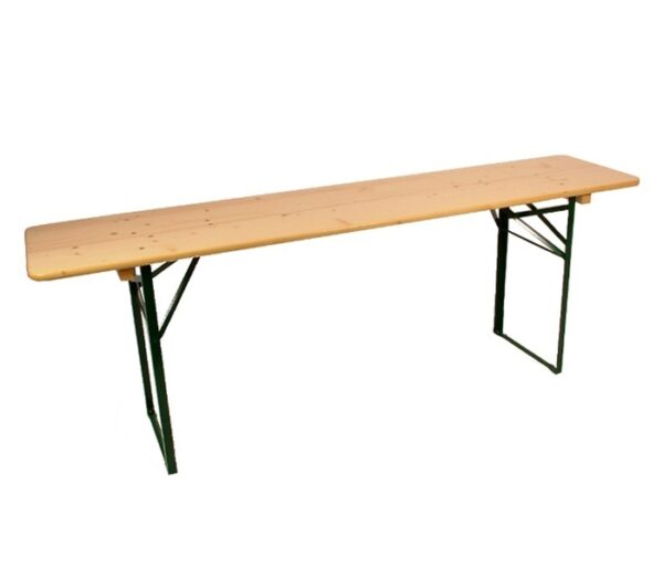 Klaptafel van bankenset 220x70cm