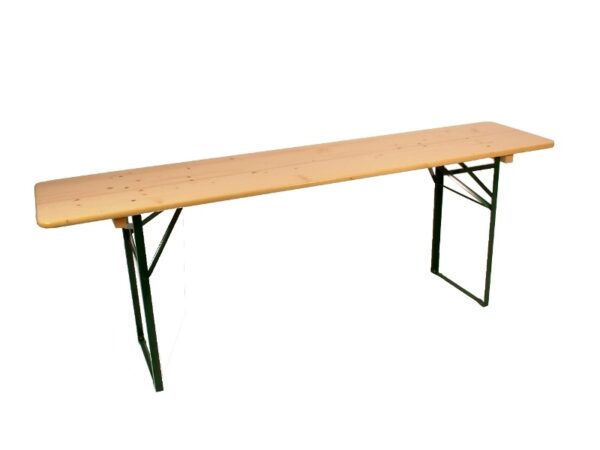 Klaptafel van bankenset 220x80cm
