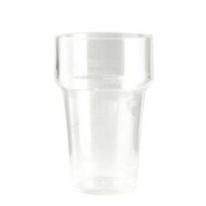 Cola/bierglas kunststof onbreekbaar 28cl