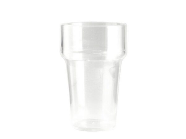 Cola/bierglas kunststof onbreekbaar 28cl