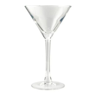 Cocktailglas op hoge voet klein- 6 stuks-