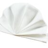 Servet linnen wit 50x50cm - Afbeelding 2