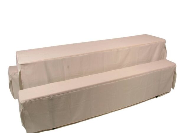 Set hoezen tbv bankenset ecru 80cm breed