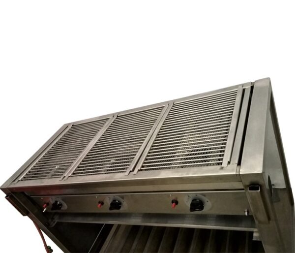 Barbecue groot gas 126x58cm - Afbeelding 2
