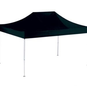 Partytent zwart 4x4m