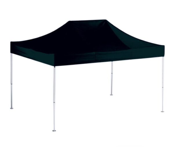 Partytent zwart 3x3m