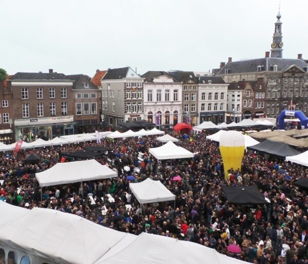 Partytent wit 4x4m - Afbeelding 2