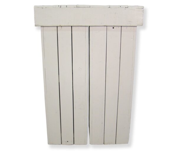 Spreekstoel steigerhout wit