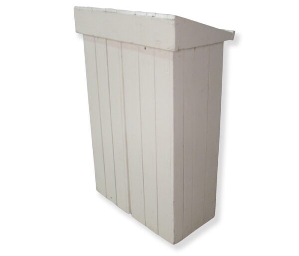 Spreekstoel steigerhout wit - Afbeelding 2