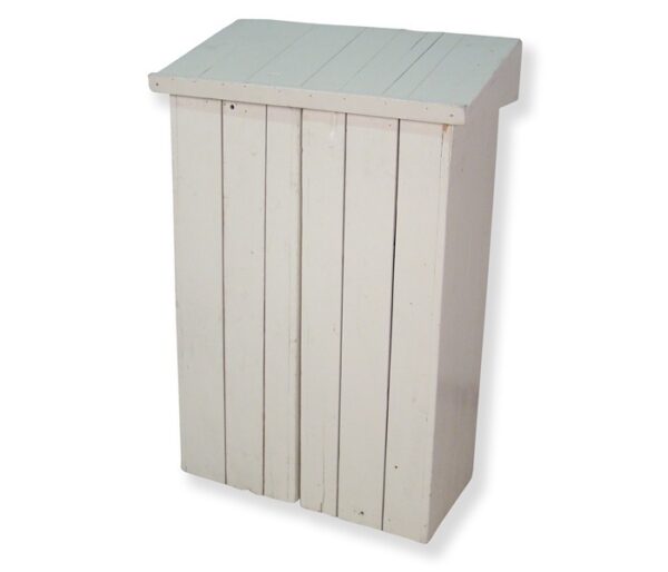 Spreekstoel steigerhout wit - Afbeelding 3