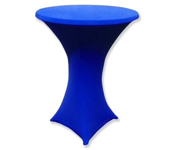 Statafel met strecht rok donkerblauw