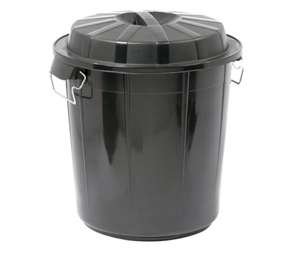 Afvalvat incl. deksel 95L