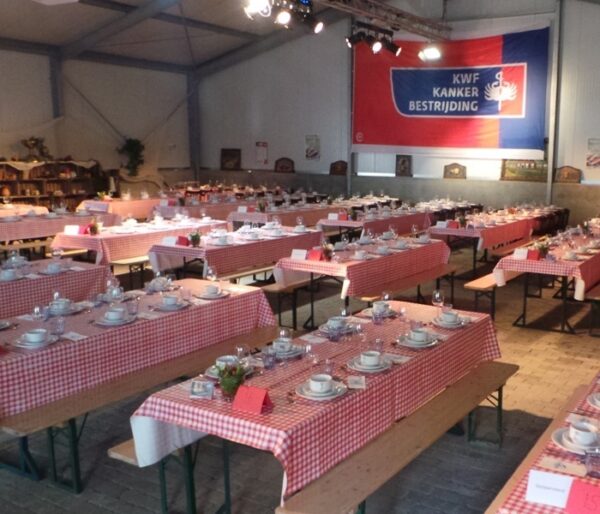 Bankenset met tafel 70cm breed - Afbeelding 2