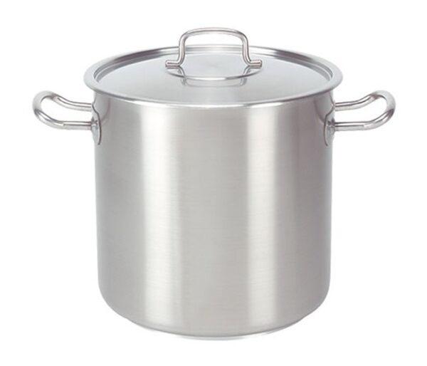 Kookpan RVS 10L met deksel