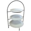 Etagere zwart 3 etages groot