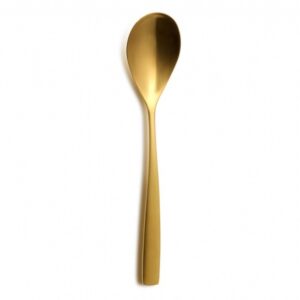 Dessertlepel goud- per 10 stuks-