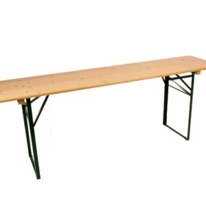 Klaptafel van bankenset 220x50cm