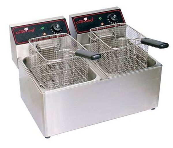 Friteuse dubbel 2x8L - 230V