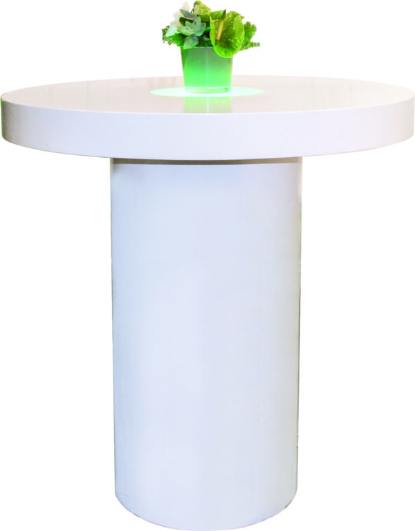 Statafel Smooth White rond ø100cm