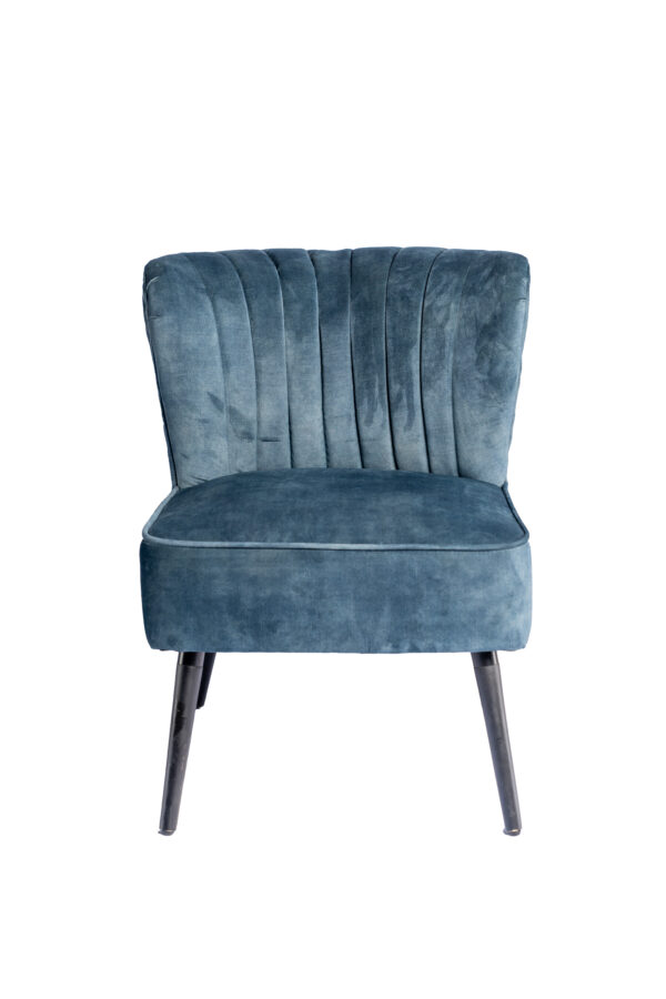 Fauteuil Velvet petrol