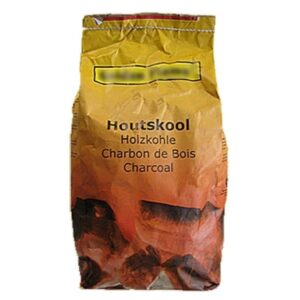 Houtskool per zak à 10kg