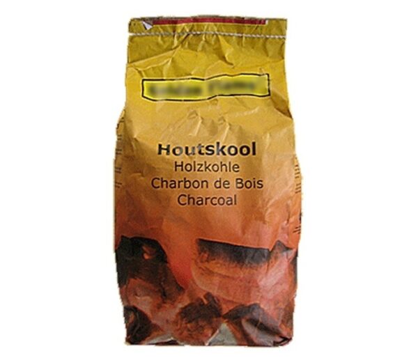 Houtskool per zak à 10kg