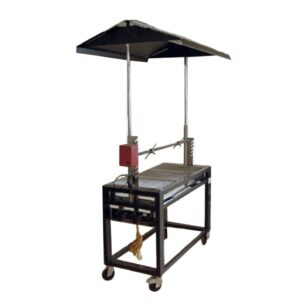 Dak tbv barbecue groot (incl 2 staanders)