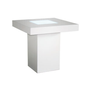 Lage tafel Smooth White S - 80x80cm