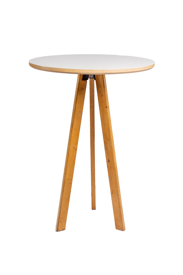 Statafel Natural White Oak rond - ø80cm