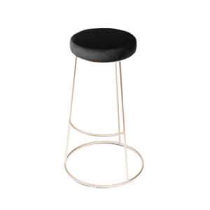 Kruk Alice velvet zwart