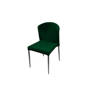 Dinerstoel Veneto velours groen