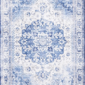 Vloerkleed vintage lago blauw 230x330cm