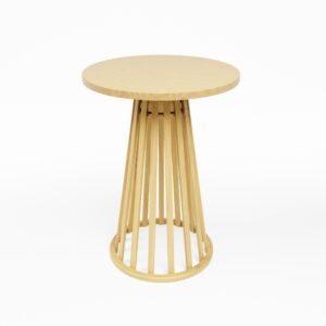 Statafel Mundi Natural Oak rond - ø80cm