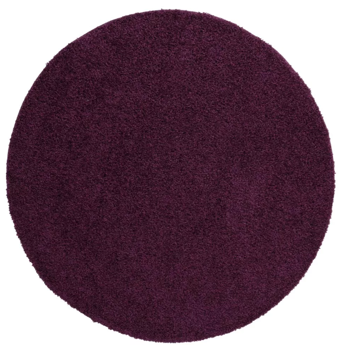 Vloerkleed paars rond Ø240cm